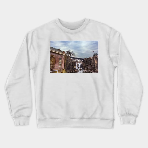 Great Falls of Paterson Crewneck Sweatshirt by andykazie